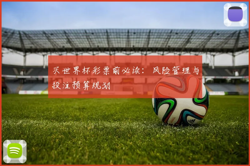 买世界杯彩票前必读：风险管理与投注预算规划