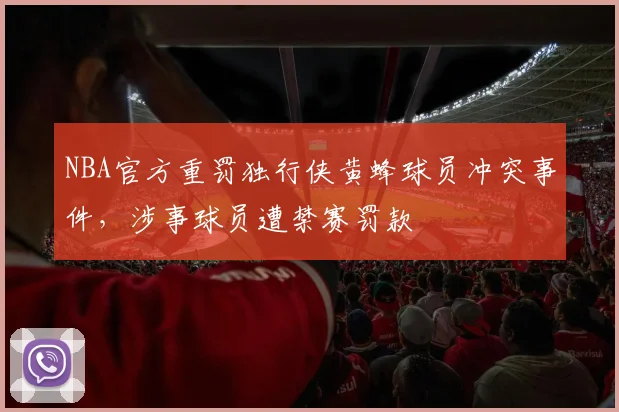 NBA官方重罚独行侠黄蜂球员冲突事件，涉事球员遭禁赛罚款